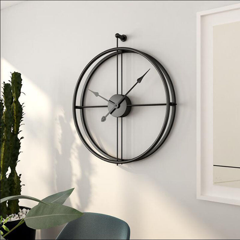 Modern Simple Living Room Wall Clock - HOMYEA