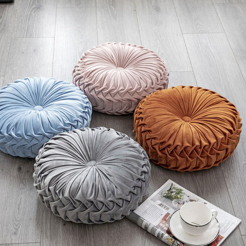 Craft Of Weaving Round Pillows - HOMYEA