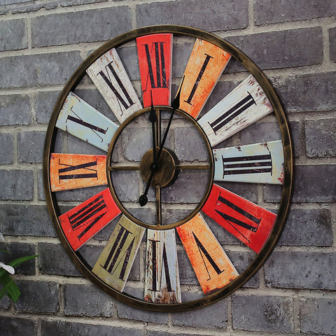 Loft Country Wall Clock - HOMYEA