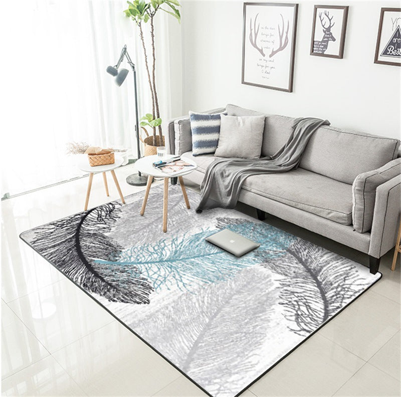 Feather Rectangular Rugs - HOMYEA