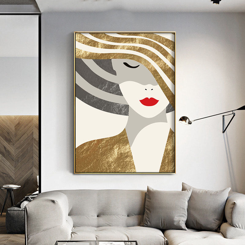 Golden Goddess Wall Art - HOMYEA