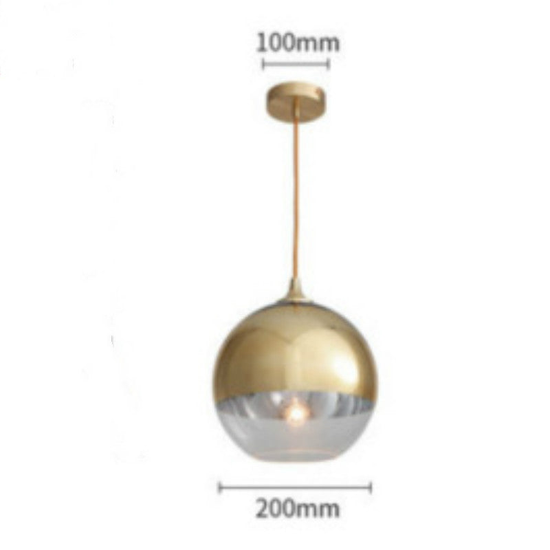 Personalized Light Luxury Glass Ball Pendants - HOMYEA