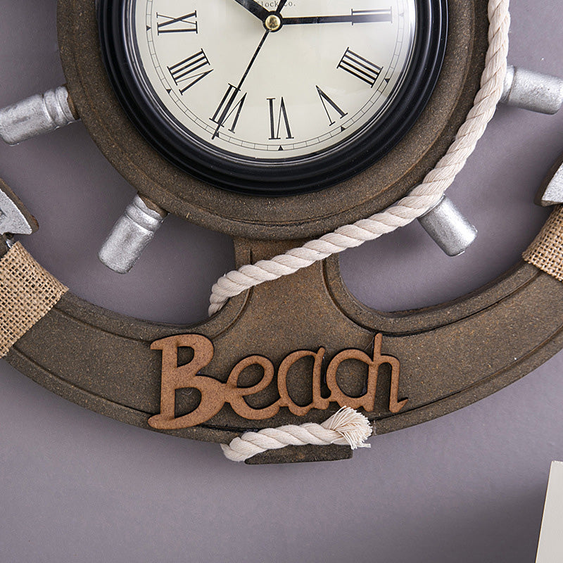 Anchor Model Wall Clock - HOMYEA