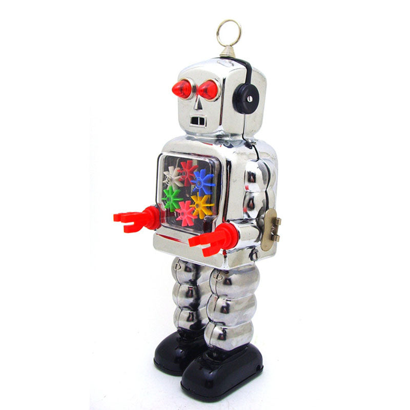 Gear Robot Adult Collection Tin Wind-up Toy - HOMYEA