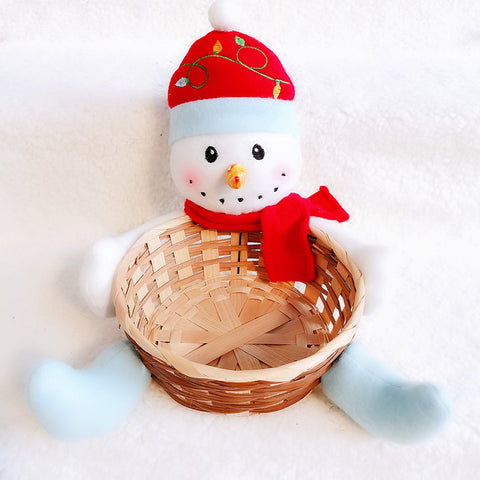 Christmas Storage Candy Basket - HOMYEA