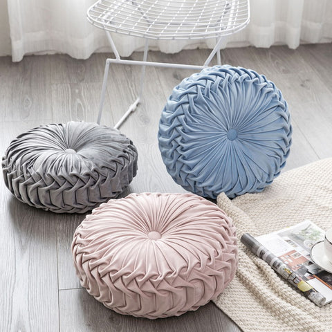 Craft Of Weaving Round Pillows - HOMYEA