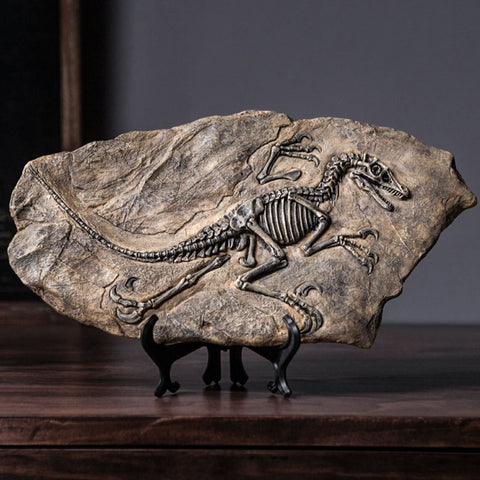 Resin Dinosaur Fossil Art Craft - HOMYEA