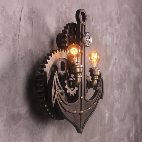 Led Gear Wall Lamp - HOMYEA