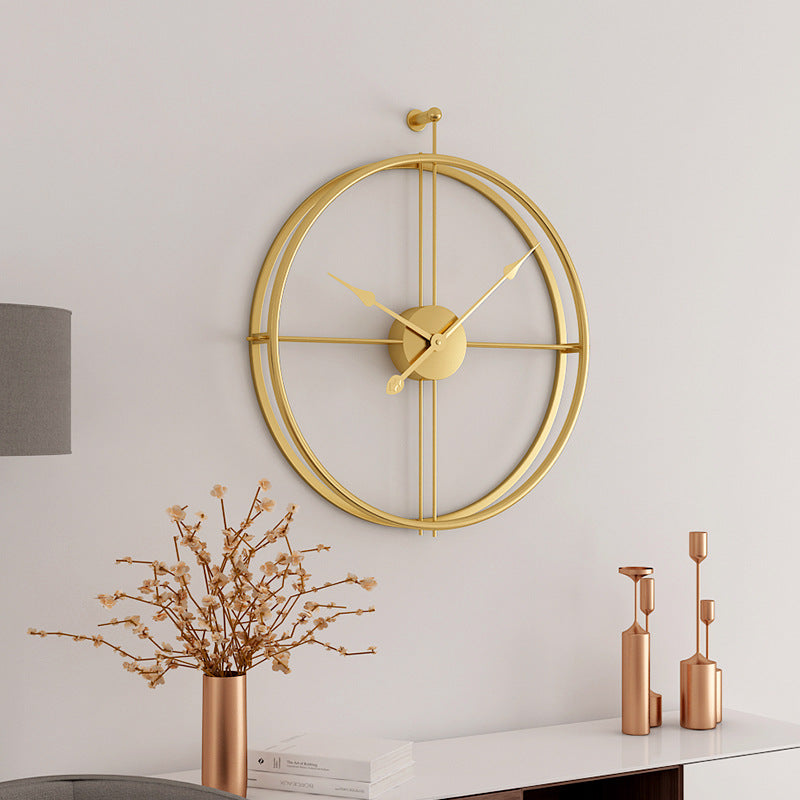 Modern Simple Living Room Wall Clock - HOMYEA