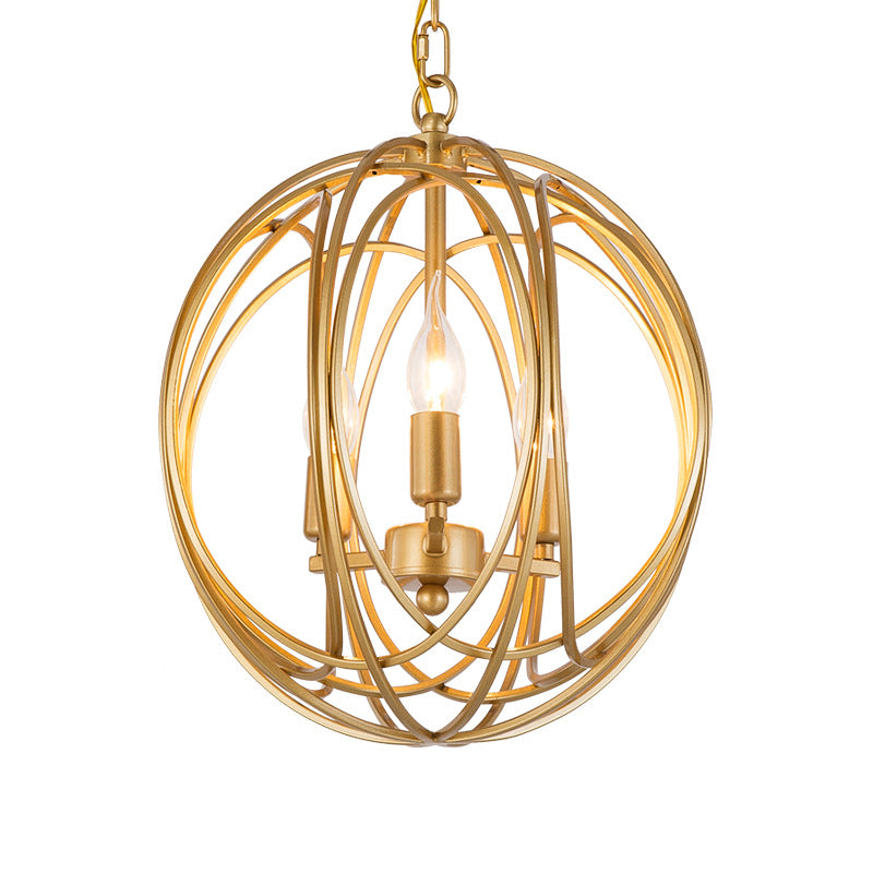 Golden Metal Ceiling Pendants - HOMYEA