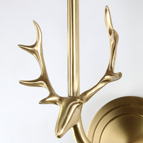 Golden Metal Bedroom Sconces - HOMYEA