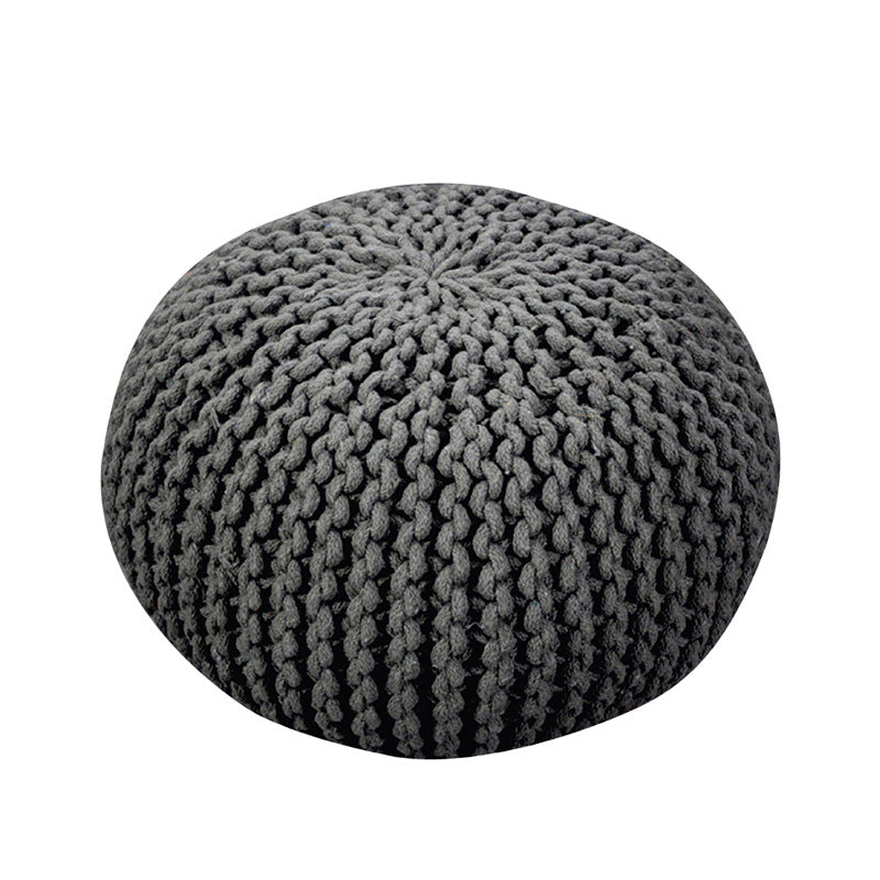 Cotton Rope Knitting Ottomans - HOMYEA