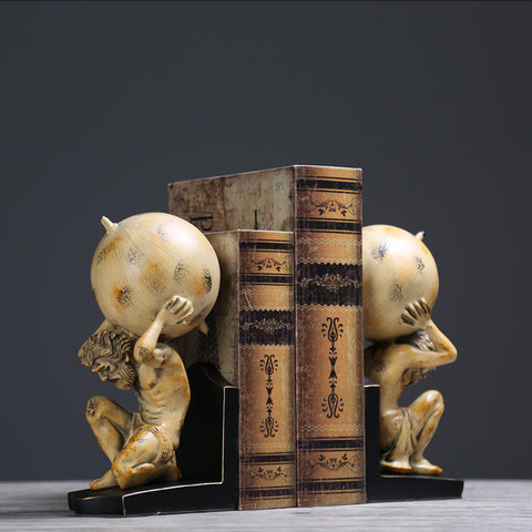 Hercules Sculpture Bookends - HOMYEA