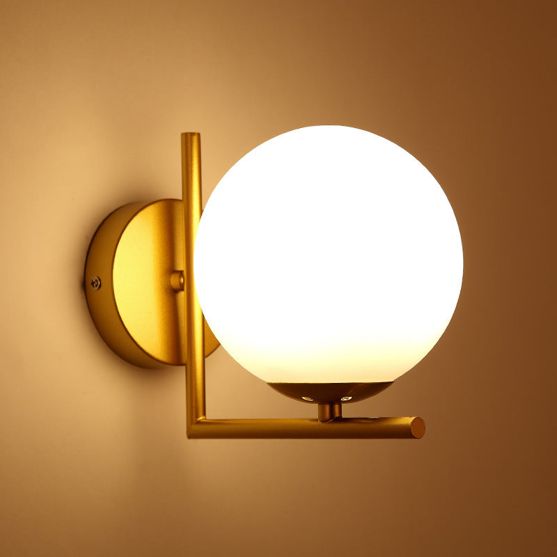 Wall Ball Lamps Home Bedroom Decor Sconces - HOMYEA