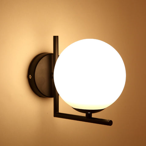 Wall Ball Lamps Home Bedroom Decor Sconces - HOMYEA