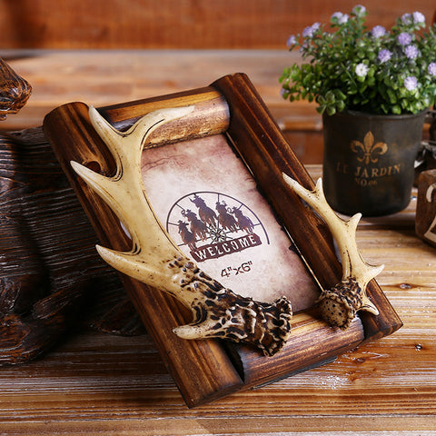 Western Cowboy Style Picture Frame - 17 - HOMYEA