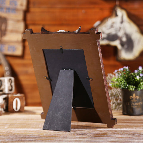 Western Cowboy Style Picture Frame - 06 - HOMYEA